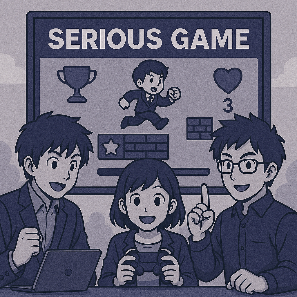 Le Serious Game en Entreprise : Transformer la Formation et l’Engagement des Employés grâce au Jeu.